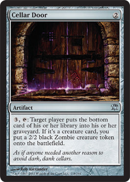 Cellar Door (Innistrad) Medium Play Foil