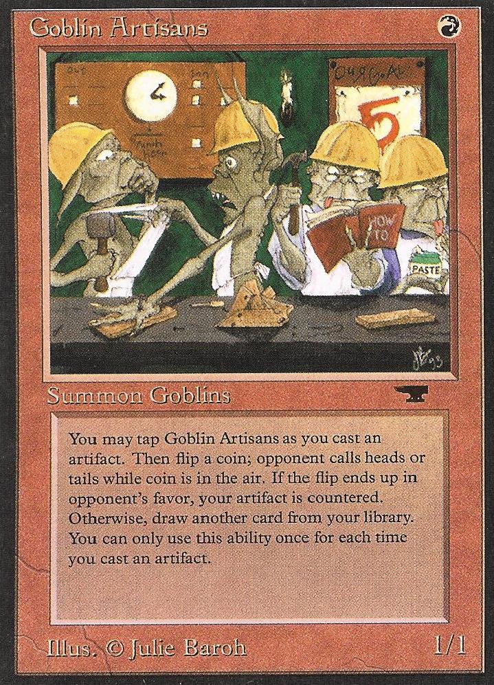 Goblin Artisans (Antiquities) Near Mint