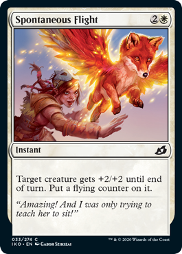 Spontaneous Flight (Ikoria: Lair of Behemoths) Light Play Foil