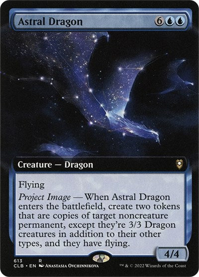 Astral Dragon (Extended Art) (Commander Legends: Battle for Baldur's Gate) Near Mint