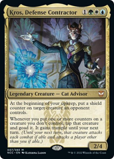 Kros, Defense Contractor (Commander: Streets of New Capenna) Near Mint