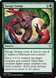 Savage Stomp (Ixalan) Medium Play