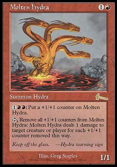 Molten Hydra (Urza's Legacy) Medium Play