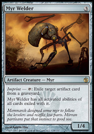 Myr Welder (Mirrodin Besieged) Light Play