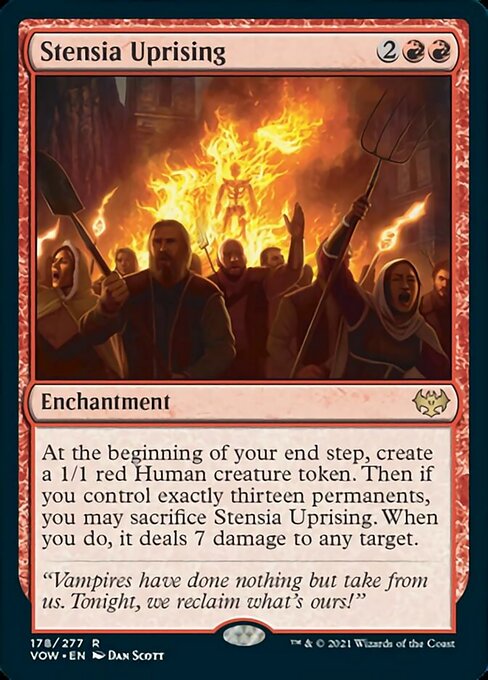 Stensia Uprising (Innistrad: Crimson Vow) Near Mint
