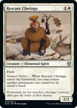 Rescuer Chwinga (Commander Legends: Battle for Baldur's Gate) Near Mint