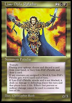 Lim-Dul's Paladin (Alliances) Medium Play