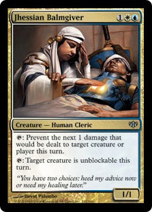 Jhessian Balmgiver (Conflux) Light Play Foil