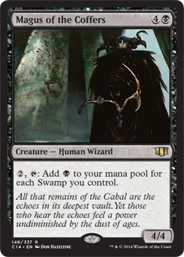 Magus of the Coffers (Commander 2014 Edition) Medium Play