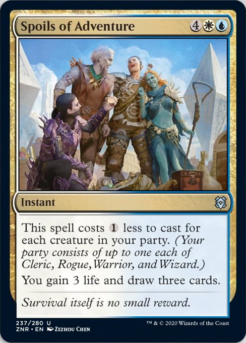 Spoils of Adventure (Zendikar Rising) Near Mint