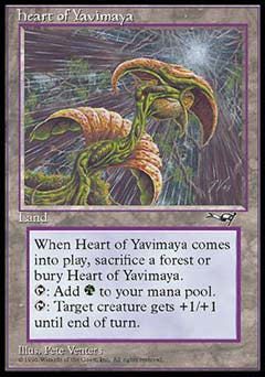 Heart of Yavimaya (Alliances) Medium Play