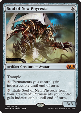 Soul of New Phyrexia (Magic 2015 Core Set) Medium Play