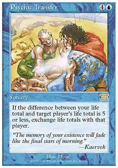Psychic Transfer (Classic 6th Edition) Light Play