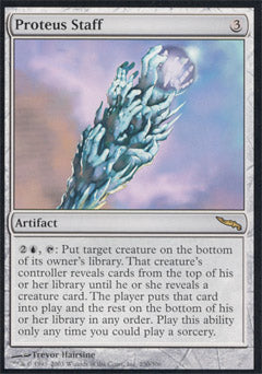 Proteus Staff (Mirrodin) Medium Play