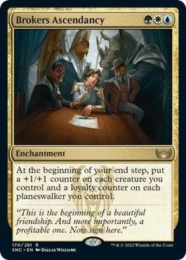 Brokers Ascendancy (Streets of New Capenna) Near Mint