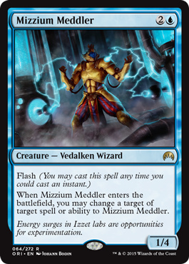 Mizzium Meddler (Magic Origins) Medium Play