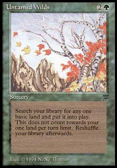 Untamed Wilds (Legends) Heavy Play