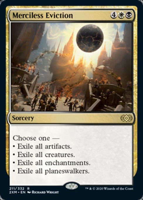 Merciless Eviction (Double Masters) Near Mint Foil