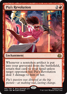 Pia's Revolution (Aether Revolt) Medium Play