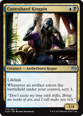 Contraband Kingpin (Kaladesh) Medium Play