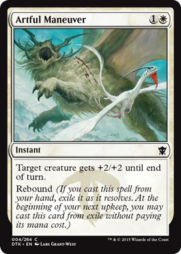 Artful Maneuver (Dragons of Tarkir) Near Mint