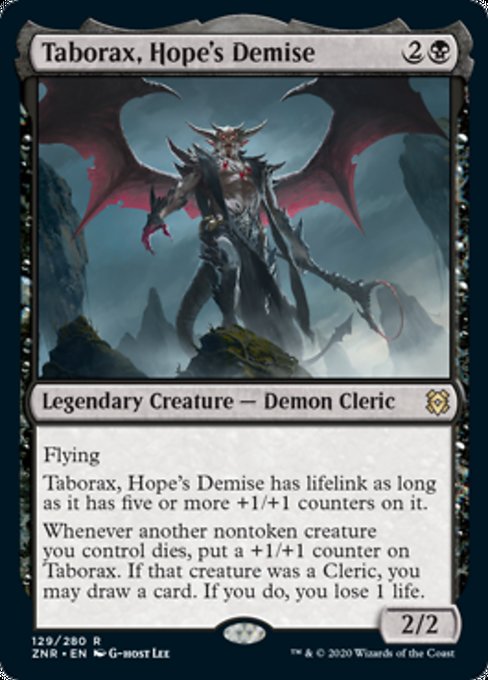 Taborax, Hope's Demise (Zendikar Rising) Light Play