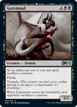 Goremand (Magic 2021 Core Set) Medium Play