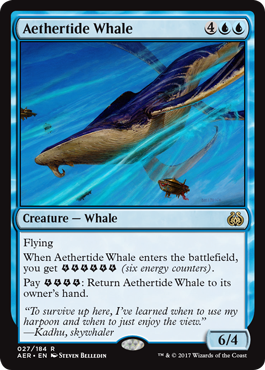 Aethertide Whale (Aether Revolt) Near Mint Foil