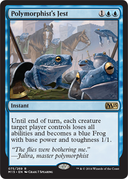 Polymorphist's Jest (Magic 2015 Core Set) Medium Play
