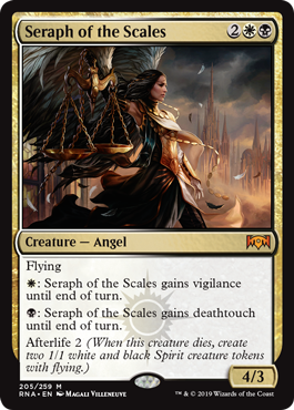 Seraph of the Scales (Ravnica Allegiance) Near Mint