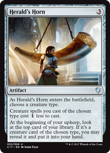 Herald's Horn (Commander 2017) Medium Play