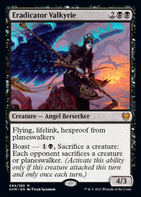 Eradicator Valkyrie (Kaldheim) Near Mint