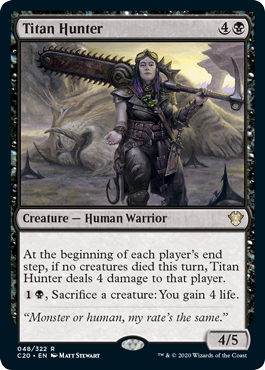 Titan Hunter (Commander 2020 Ikoria) Near Mint