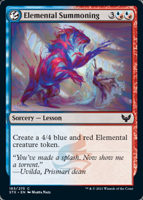 Elemental Summoning (Strixhaven) Near Mint