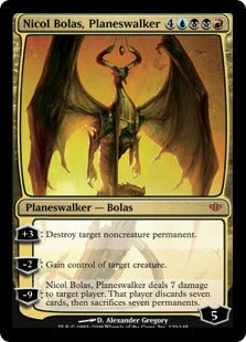 Nicol Bolas, Planeswalker (Conflux) Medium Play