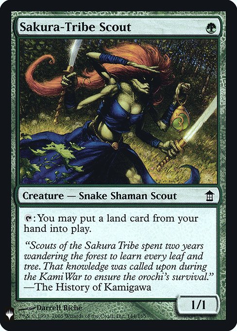 Sakura-Tribe Scout (Mystery Booster Retail Edition Foils) Near Mint Foil