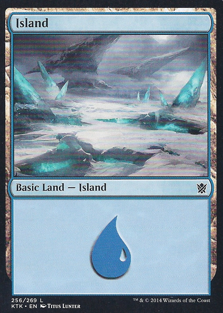 Island (256) (Khans of Tarkir) Near Mint