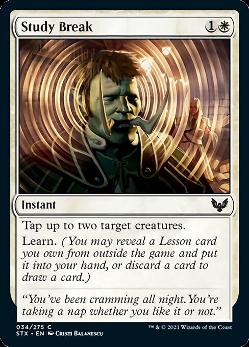 Study Break (Strixhaven) Near Mint Foil