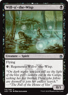 Will-o'-the-Wisp (Masters 25) Near Mint