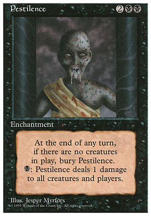 Pestilence (4th Edition) Heavy Play