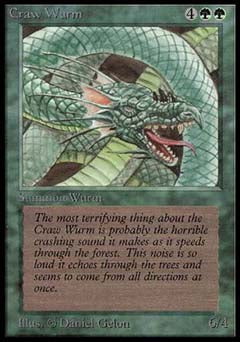 Craw Wurm (Beta) Medium Play
