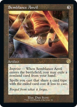Semblance Anvil (The Brothers' War: Retro Frame Artifacts) Near Mint Foil
