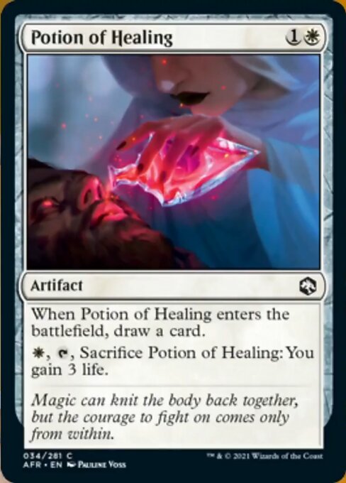 Potion of Healing (Adventures in the Forgotten Realms) Near Mint Foil