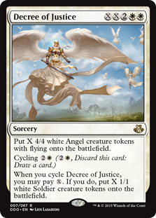 Decree of Justice (Duel Decks: Kiora vs Elspeth) Near Mint