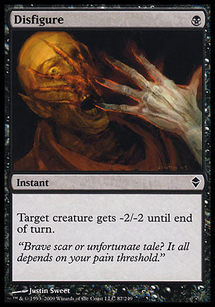 Disfigure (Zendikar) Near Mint