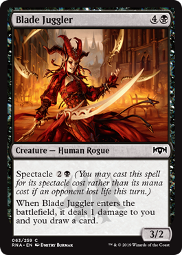 Blade Juggler (Ravnica Allegiance) Near Mint Foil