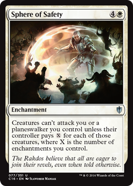 Sphere of Safety (Commander 2016 Edition) Near Mint