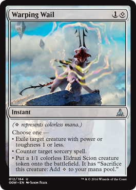 Warping Wail (Oath of the Gatewatch) Light Play Foil