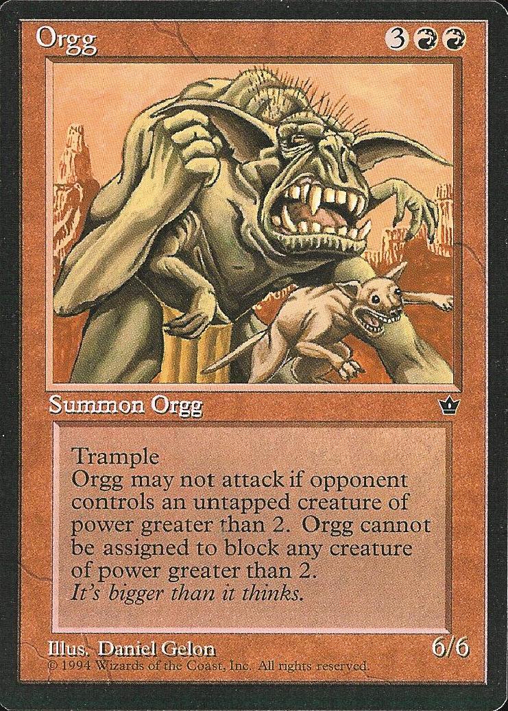 Orgg (Fallen Empires) Medium Play