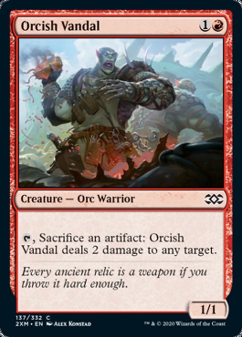 Orcish Vandal (Double Masters) Near Mint